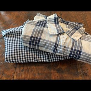 Two Abercrombie and Fitch button downs